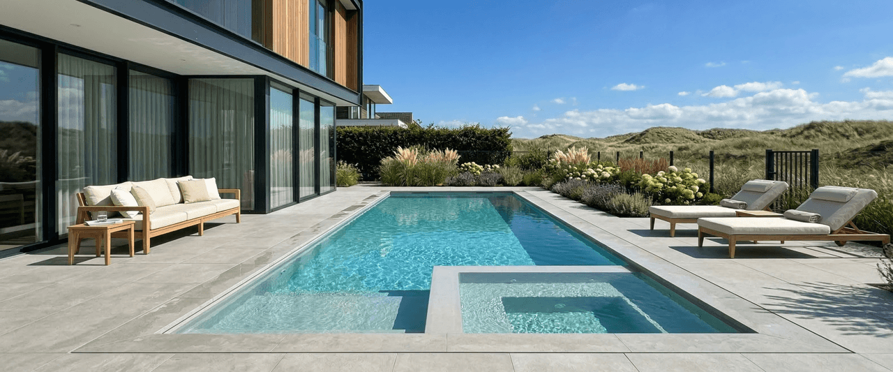 exclusieve tuin duinen
