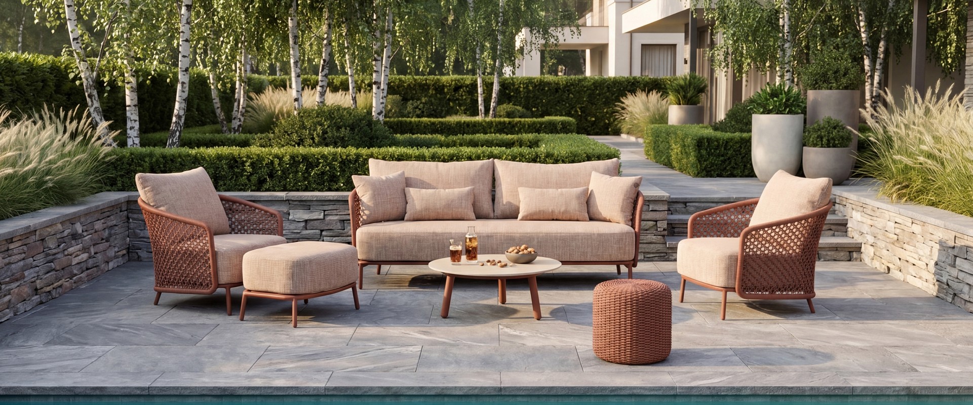 vista living spicy salute coffee table