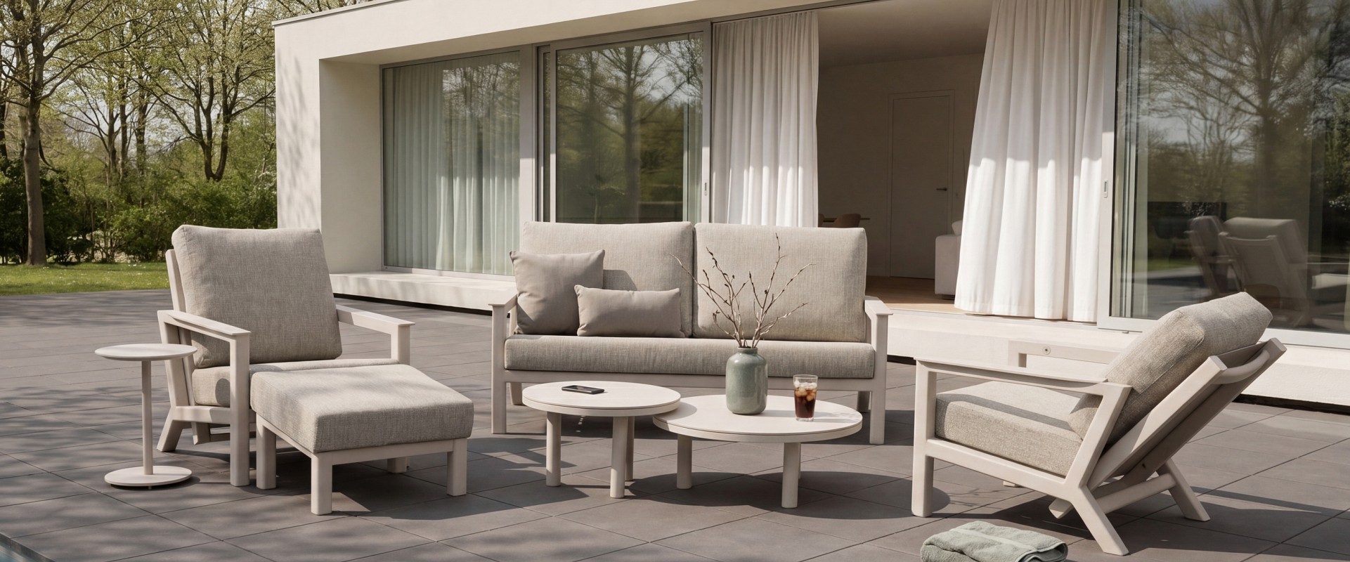 xara living linen iris coffee tables