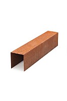 Opsluitband afdekker 6x200x6,5 cm Corten* OP=OP