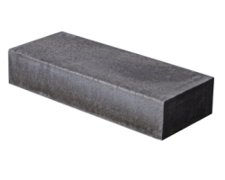 Oud Hollandse traptrede 100X40X20 cm Antraciet *