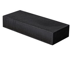Oud Hollandse traptrede 100X40X20 cm Roodbruin *