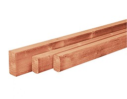 Redvision geschaafde regel 4,5 X 7 X 300 cm.*