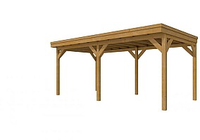 Douglasvision DHZ buitenverblijf 600 x 300 cm, groen geïmpregneerd.*