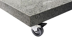 4 Seasons Outdoor wielen voor granieten voet  90/125/180 kg (set van 4 wielen)