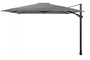 4 Seasons Outdoor Siesta zweefparasol Premium 300 x 300 cm. antraciet OP=OP