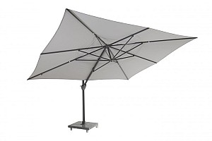 Hacienda zweefparasol antraciet 300 x 400 cm. | 4 Seasons Outdoor