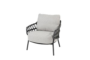 4 Seasons Outdoor Calpi low dining tuinstoel incl. 2 kussens OP=OP