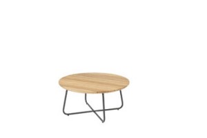 4 Seasons Outdoor Verdi ronde Loungetafel Teak 73 cm (H35) OP=OP