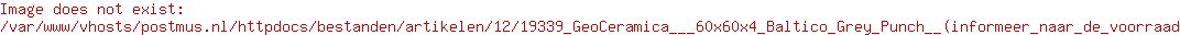 GeoCeramica® 60x60x4 Baltico Grey Punch* (informeer naar de voorraad)