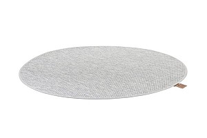 4 Seasons Outdoor buitenkleed rond grijs 200 cm
