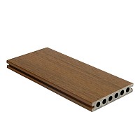 NewTechWood composiet co-extrusie dekdeel houtstructuur 2,3 x 13,8 x 400 cm, Teak.*