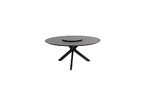 4 Seasons Outdoor Lazy Susan HPL slate antraciet 58 cm. Ø