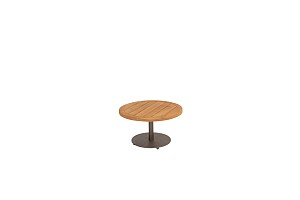 4 Seasons Outdoor Volta bijzettafel centrale poot terre 60 cm. Ø (H 35)