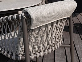 Allora tuinstoel terre incl. kussen | 4 Seasons Outdoor