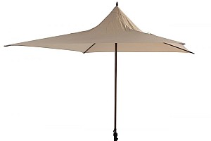 4 Seasons Outdoor Vivenda parasol 270 x 270 cm. beach met wenge frame