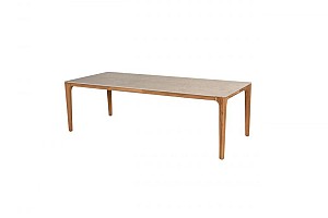 Taste by 4 Seasons Outdoor Liam eettafel teak met keramisch blad 240 X 100 X 75 cm OP=OP