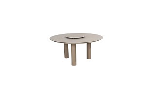 Donato tuintafel 160 cm. Ø latte met geprint keramiek tafelblad OP=OP | Taste 4SO