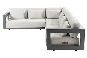 4 Seasons Outdoor Metropolitan hoekbank antraciet OP=OP