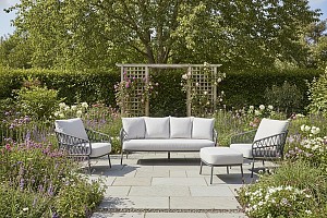 4 Seasons Outdoor Calpi loungeset met voetenbank (zonder tafel)