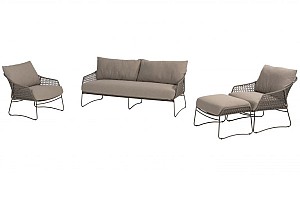 4 Seasons Outdoor Moretti lounge set (zonder tafel)