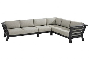 4 Seasons Outdoor Meteoro loungebank - Antraciet - Niet meer leverbaar