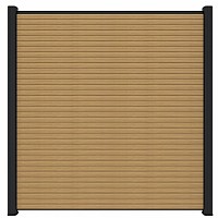 NewTechWood Co-extrusie composiet scherm Triple, 180 x 180 cm, Red Cedar.*