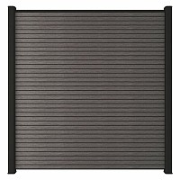NewTechWood Co-extrusie composiet scherm Triple, 180 x 180 cm, Silver Gray.*