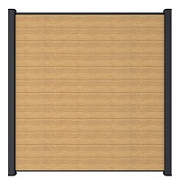 NewTechWood Co-extrusie composiet scherm, 181 x 180 cm, Red Cedar.*