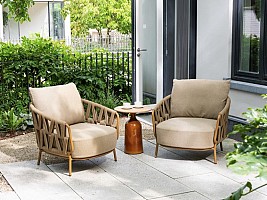 Biarritz loungestoel incl. 2 kussens | 4 Seasons Outdoor
