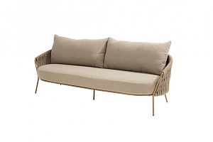 Molina 3-zits loungebank incl. 3 kussens | 4 Seasons Outdoor