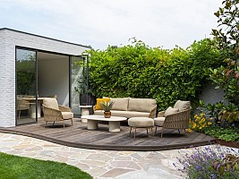 Molina voetenbank incl. kussen | 4 Seasons Outdoor