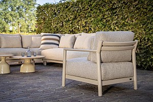 Mykonos loungestoel incl. 3 kussens | 4 Seasons Outdoor
