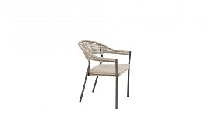 Sienna stapelbare tuinstoel terre incl. kussen | Taste 4SO