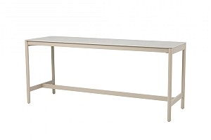 Taste by 4 Seasons Outdoor Soho high dining tuintafel latte met keramisch tafelblad 220 x 75 cm (H 9