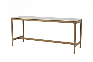 Soho high dining tuintafel amber met keramisch tafelblad 220 x 75 cm (H 95) OP=OP | Taste 4SO