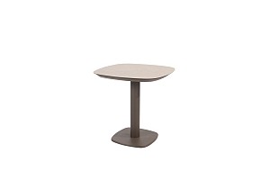 Taste by 4 Seasons Outdoor Manolo tuintafel terre met geprint keramiek tafelblad 75 x75 cm (H 75) OP