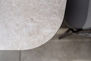 Taste by 4 Seasons Outdoor Manolo tuintafel terre met geprint keramiek tafelblad 75 x75 cm (H 75) OP