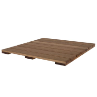 Hardhouten tegel 50 x 50 cm.*