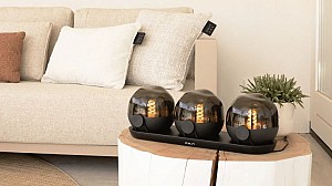 Cosisfera black set of 3 including charging station