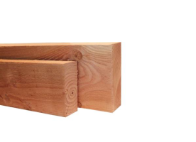 Douglas gording geschaafd 6,5 x 21 x 500 cm, onbehandeld.*