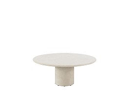 4 Seasons Outdoor Hampton low dining tafel rond Ø 160cm verwacht eind augustus