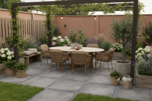 Estate eettafel organische vorm met keramisch blad Amber 240x110cm | Taste 4SO