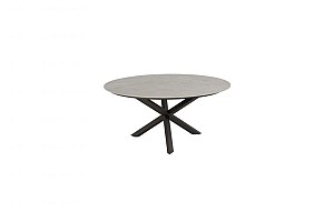 Prado eettafel rond keramisch blad Terre Ø 130cm | Taste 4SO