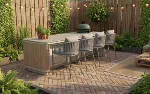 Rêveluxe Buitenkeuken Oval Prestige Beige