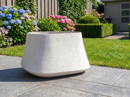 $ Fiore by Postmus Belloro Pot 600 x 370 mm (DIA x H) - Ecru