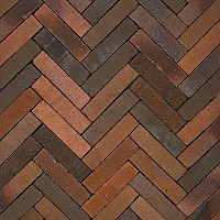 ++Gebakken dikformaat 20x6,5x6 cm Munster bezand getrommeld
