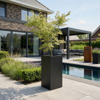 $ Godere Alto 400 x 400 x 1000 mm (L x B x H) - Zwart