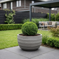 $ Lussuria Modulo Basso 800 x 800 x 470 mm (L x B x H) - diameter Ø720 mm - Gray