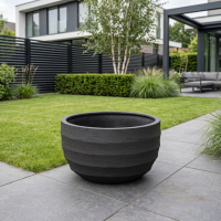 $ Lussuria Modulo Basso 800 x 800 x 470 mm (L x B x H) - diameter Ø720 mm - Dark